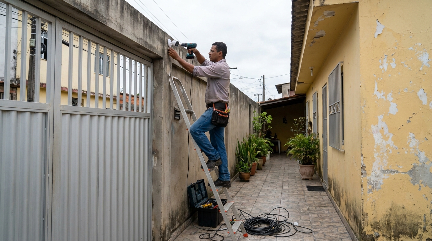 Instalacao de cameras de seguranca profissional em Gravataí‑RS