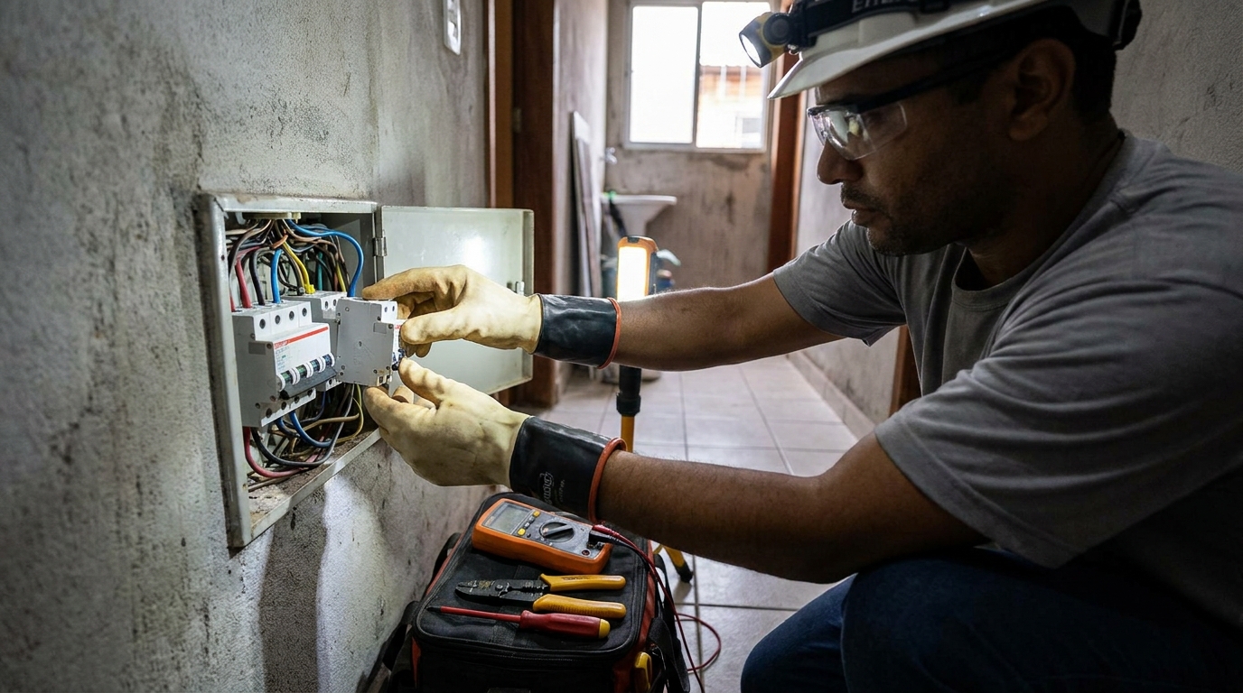 Instalacao de disjuntor profissional em Gravataí‑RS