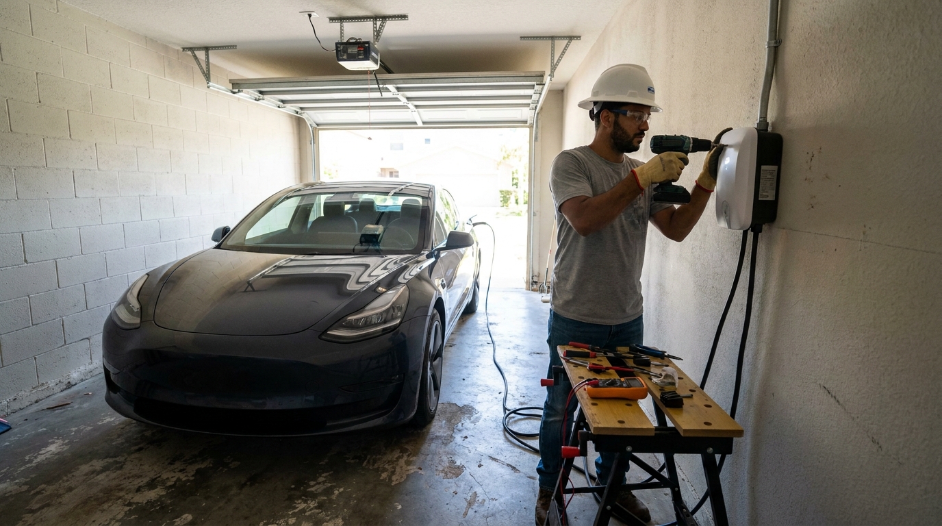 Instalacao de estacao de recarga em Gravataí‑RS