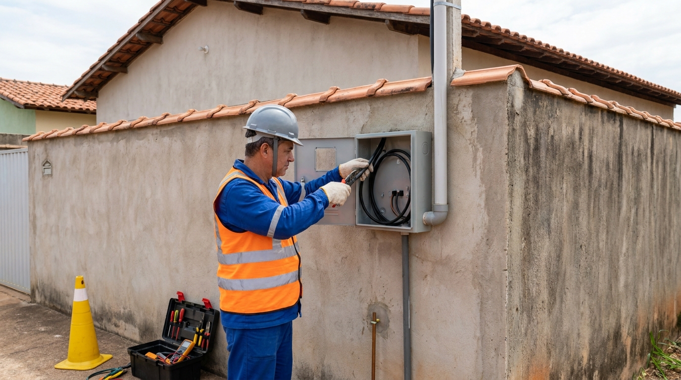 Instalacao de padrao de energia profissional em Gravataí‑RS