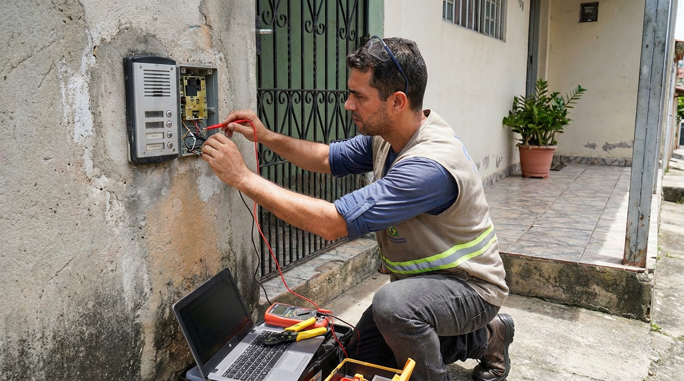 Reparo de interfone em Gravataí‑RS