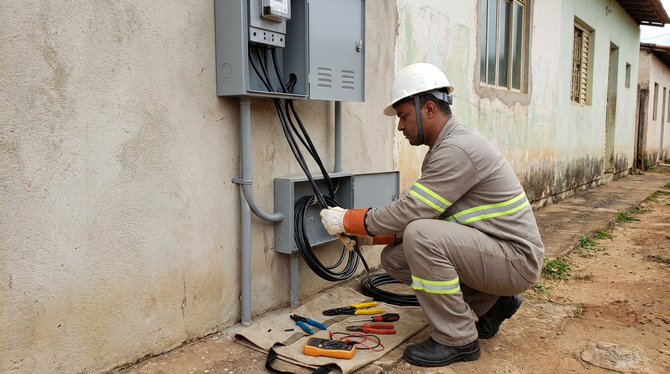 Troca de padrao de energia em Gravataí‑RS